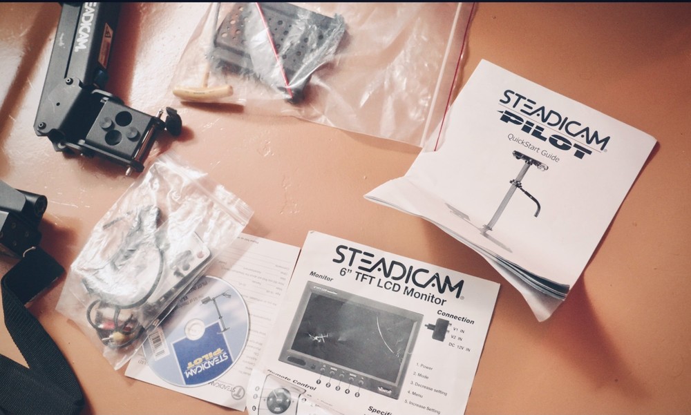 SteadiCam Pilot Camera Stabilization System w/ all accessories + case