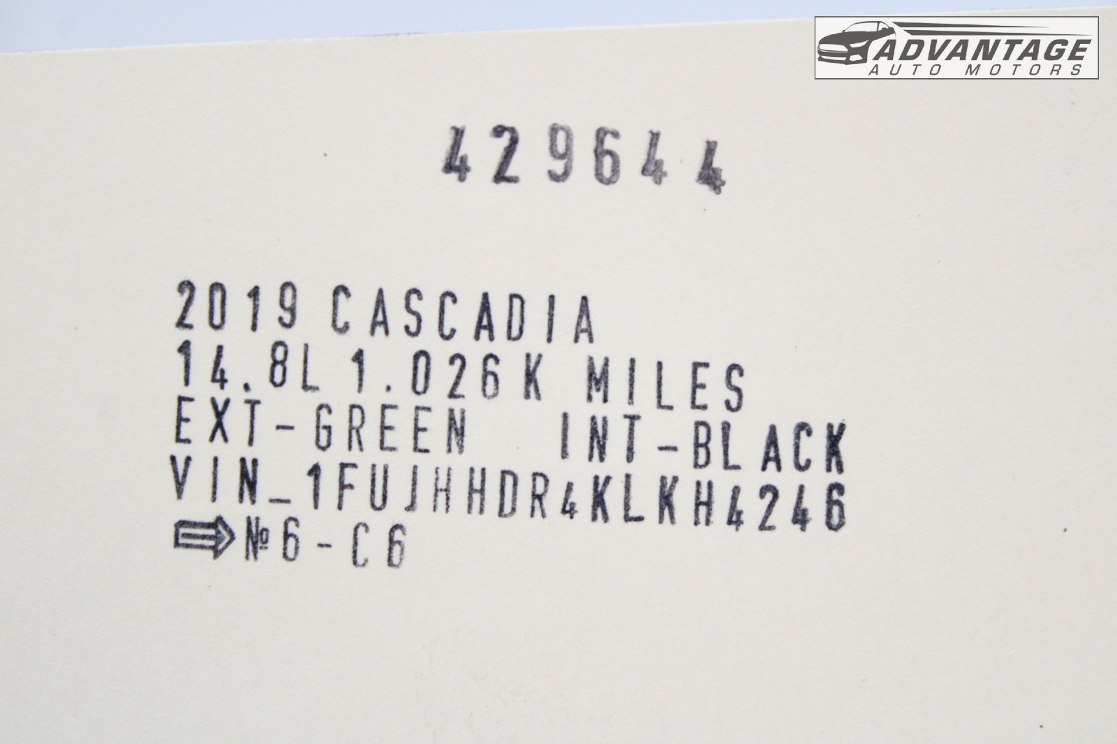 2018-2024 FREIGHTLINER CASCADIA 126 HVAC AC A/C AUXILIARY HEATER PIPE LINE OEM