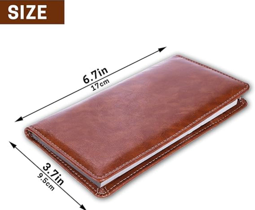 Leather Checkbook Covers for Personal Checkbook, Checkbook Holder