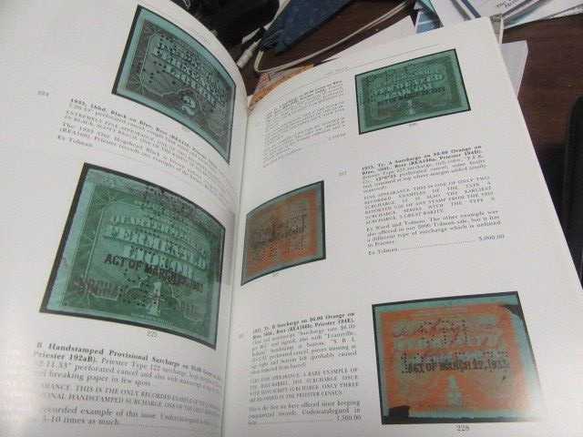 Siegel Auction Galleries Catalog 1018 US Beer Stamps pks5