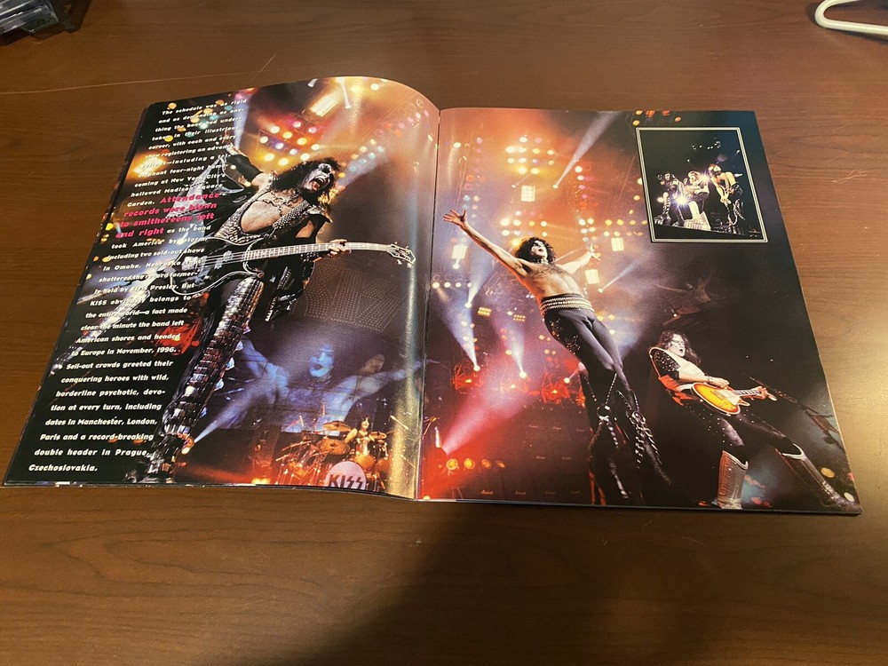KISS Worldwide Tourbook - 1997 Tour Book w/ Poster