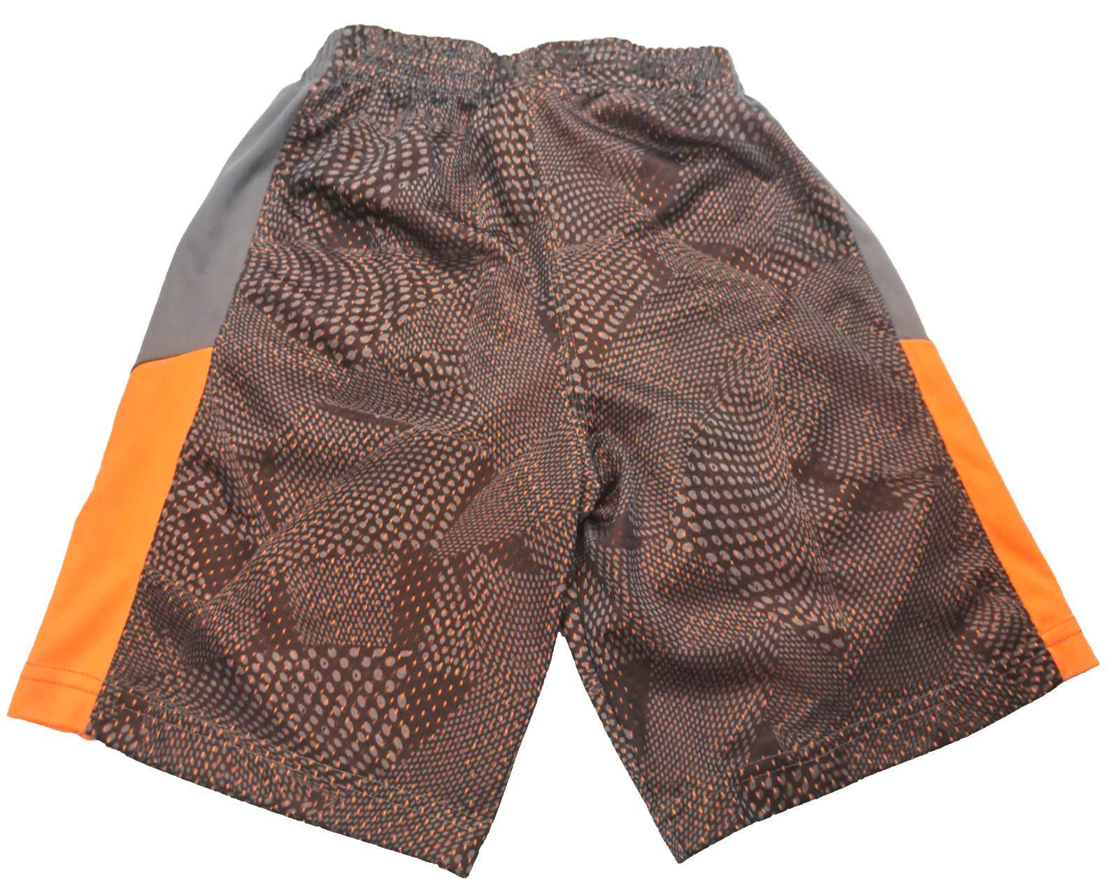 Spalding 2-Pc Athletic Outfit Boys 8 Small Gray Orange Play School