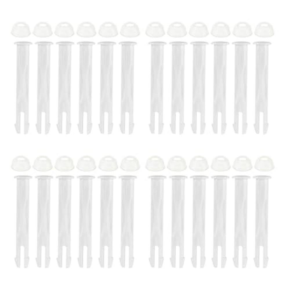 Plastic Pool Joint Pins ABS Material Construction Affordable Maintenance