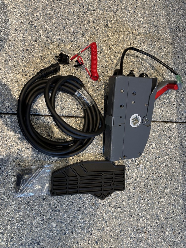 PUSH Throttle Outboard Remote Control Box 703 for Yamaha Side Mount 10 Pin Cable