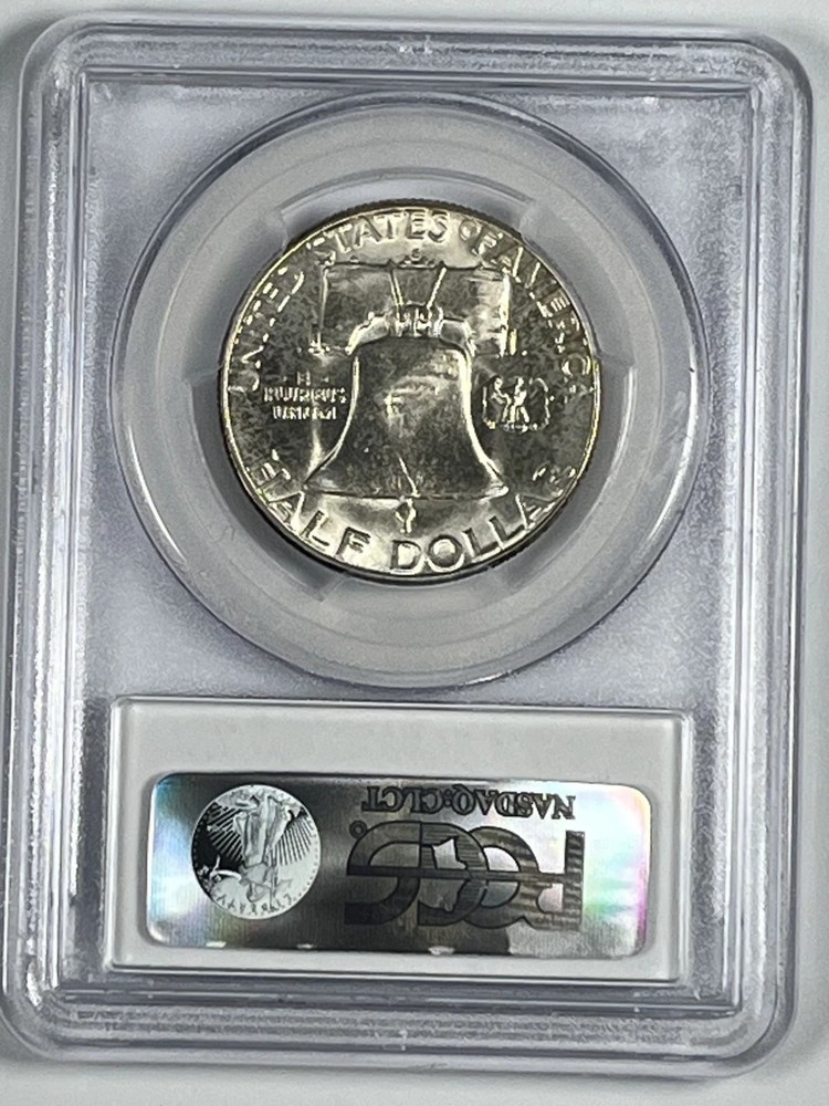 1954 S ** Franklin Half Dollar ** PCGS MS 66 ** Sharp **