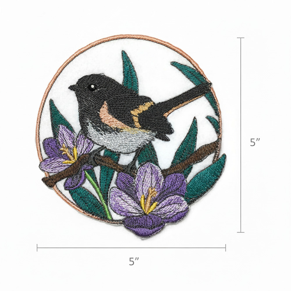 American Redstart Embroidered Patch