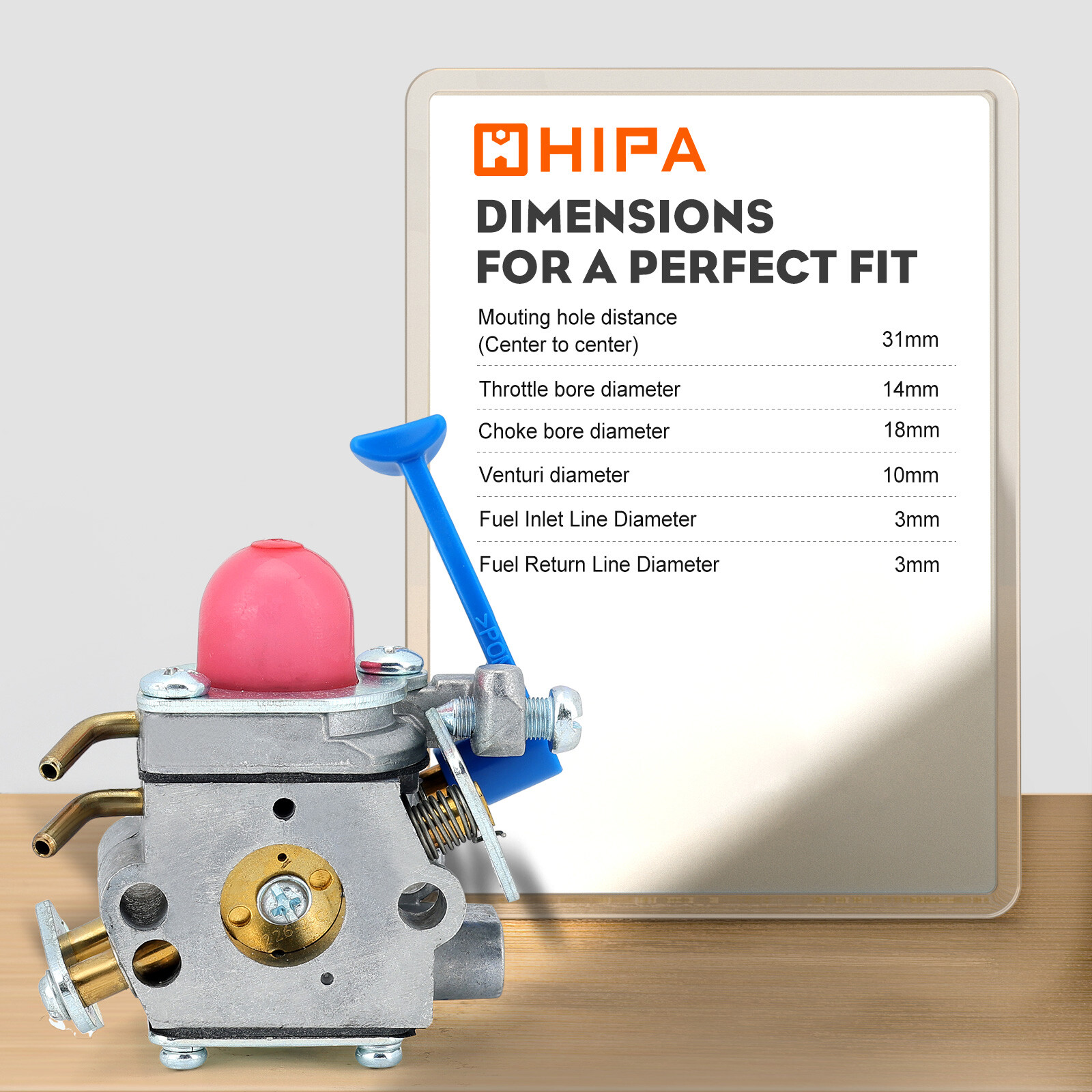 Hipa Carburetor For Husqvarna 128C 128CD 128L 128LD 128RJ 128R Trimmer Zama Carb