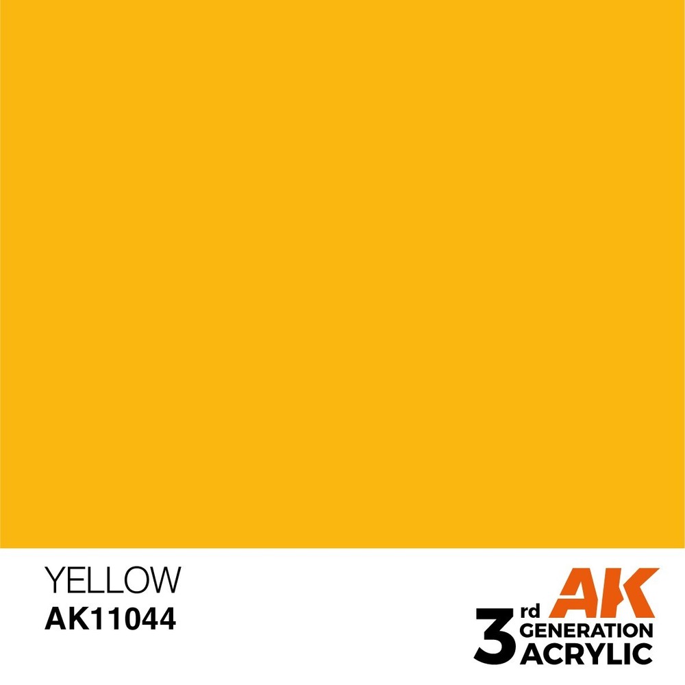 AK Interactive 3G Acrylic Yellow 17ml