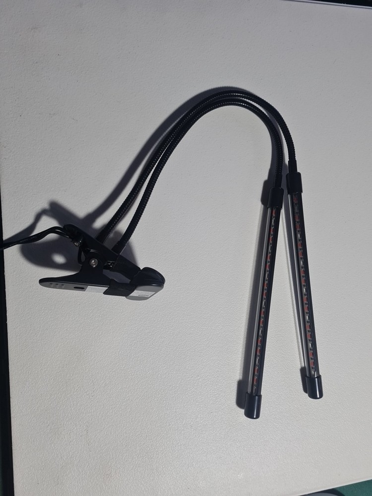 Plant Light 2 Head Clamp Light