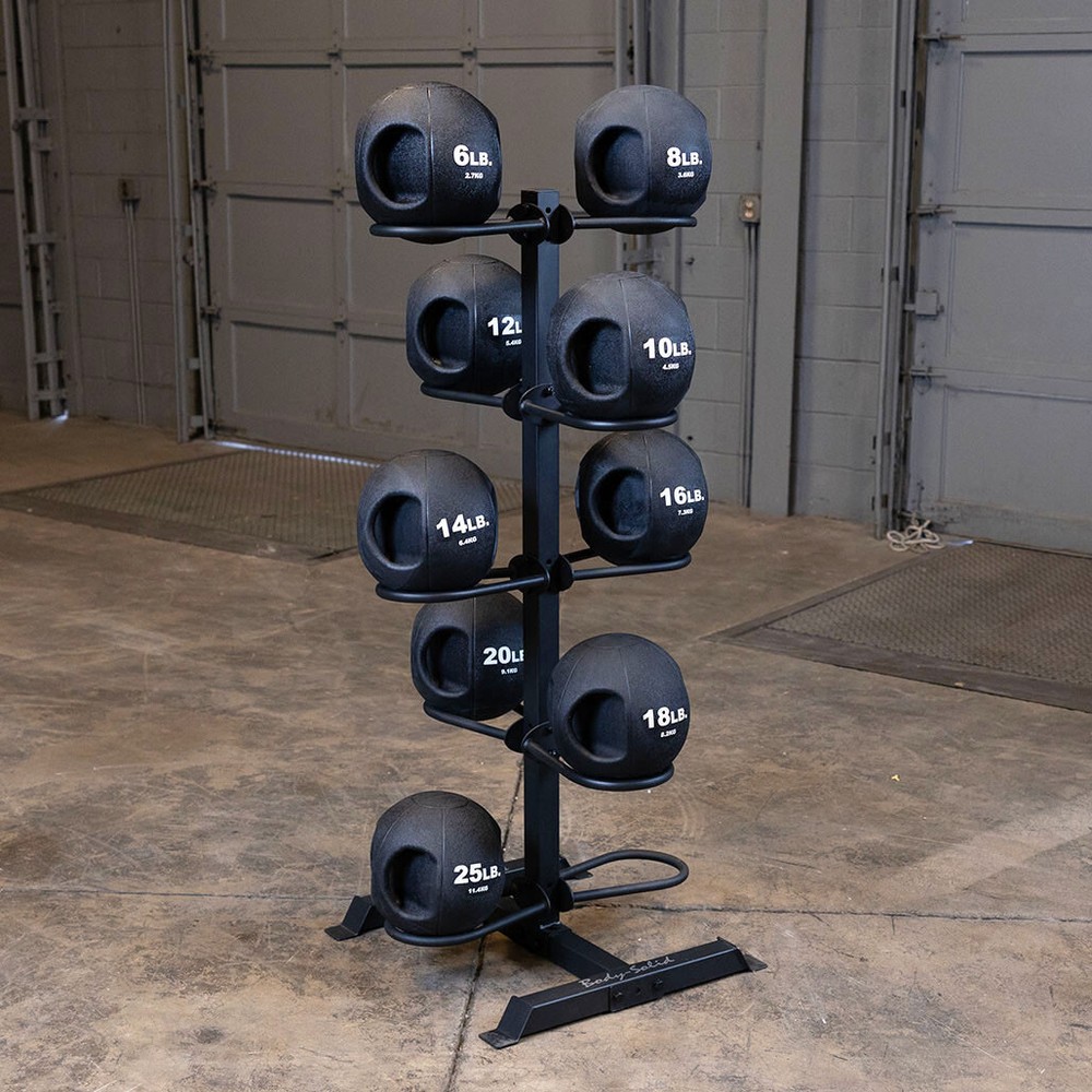 Body-Solid Vertical Medicine Ball and Wall Ball Stand
