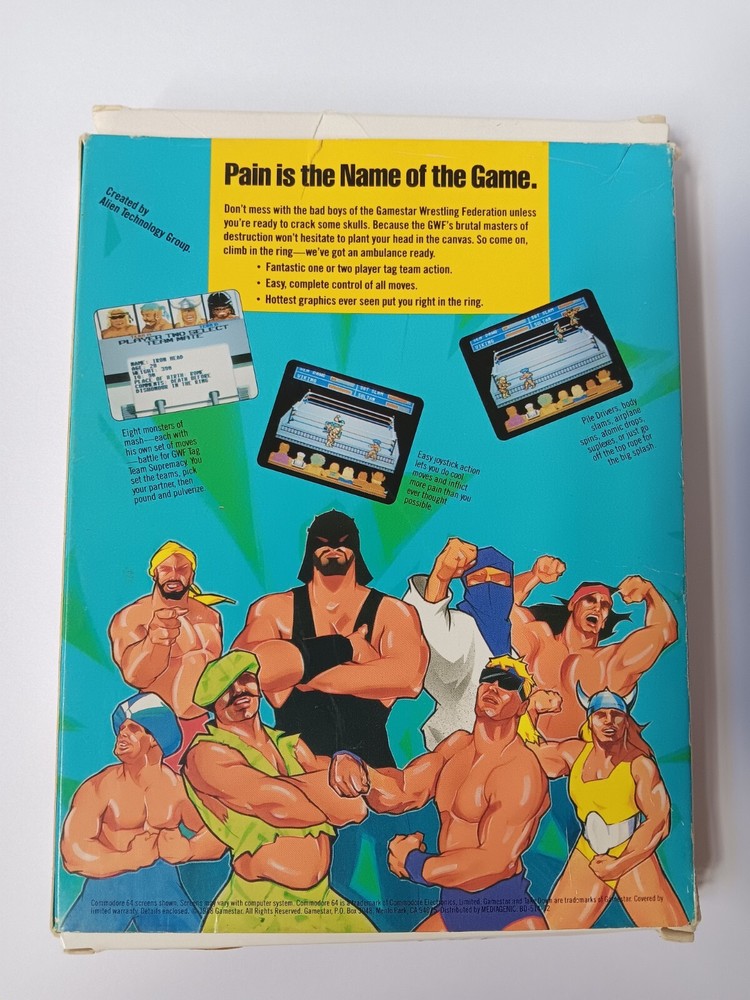 Commodore 64/128 Take Down Computer Game Software Tested/Works Gamestar