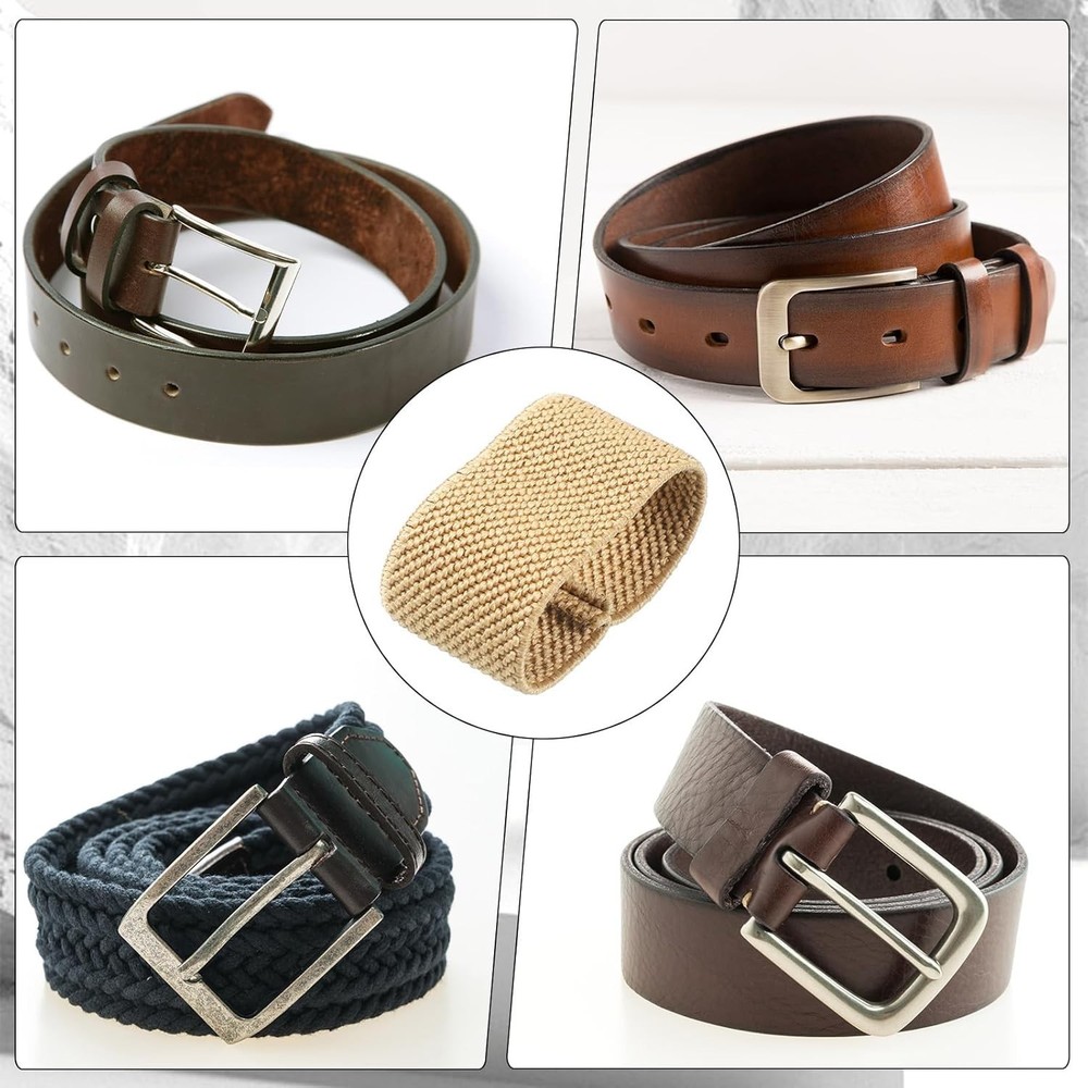 Versatile Elastic Loop Holders - 4 Pack for Securing 1.5" Belts and Straps