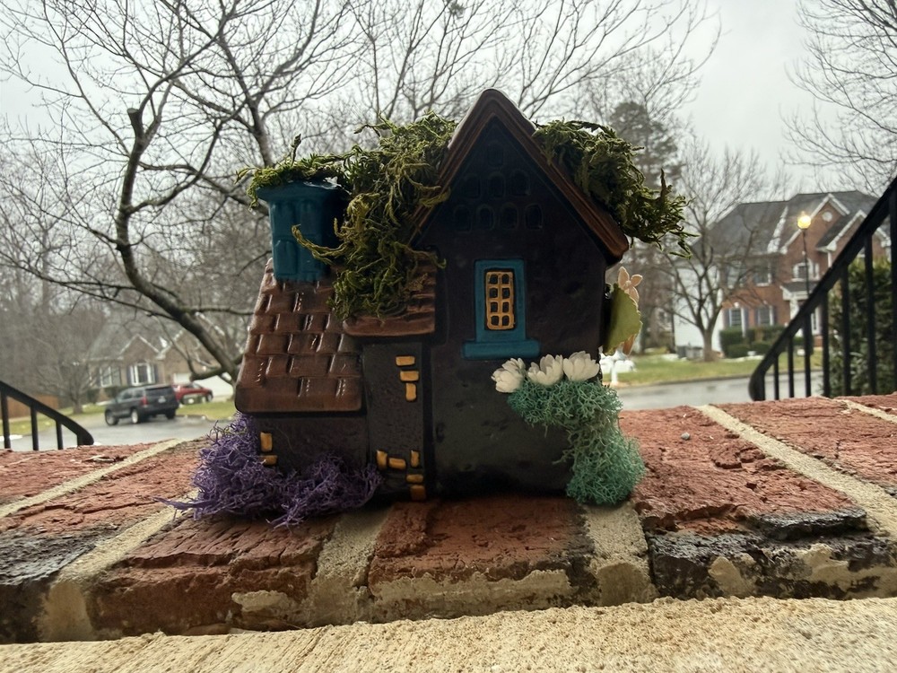 Handmade Garden Frog