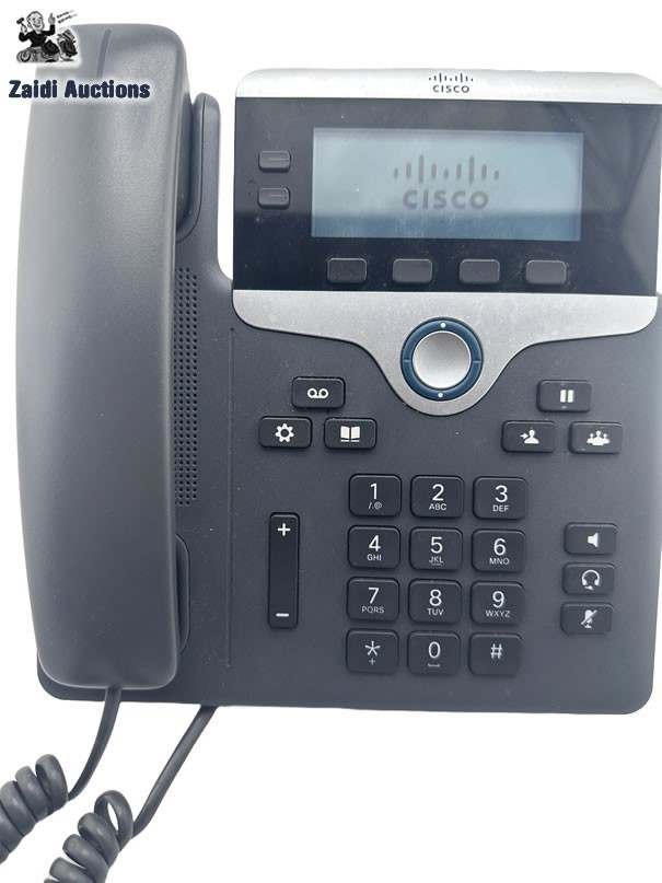 Cisco CP 7821 K9 Telephone with Stand & Handset !! Grade A !! Tested Working !