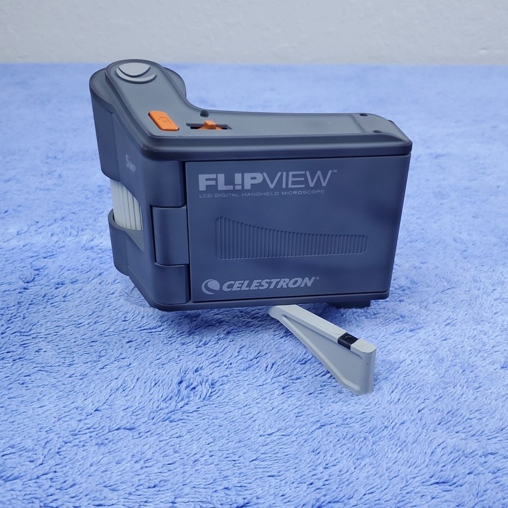 Celestron Flipview Handheld Lcd Microscope 44314 Digital Microscope