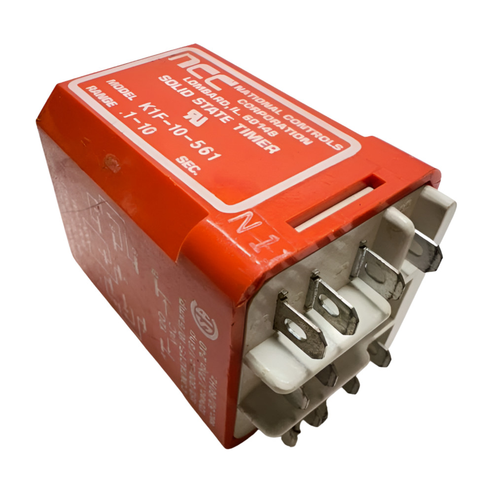 National Controls K1F-10-561 Solid State Timer, Range .1-10 sec. 10/6A, 150/300V