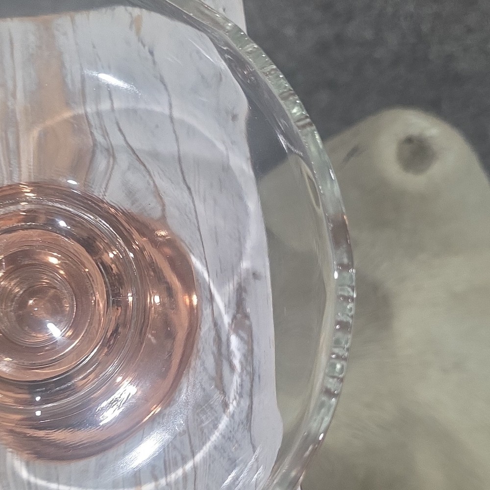 Copper Metal Yo-Yo Modern Design with Clear Elements