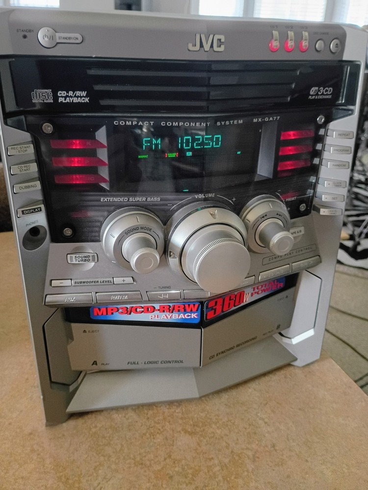 JVC MX-GA77 Compact Component System (Parts Only)