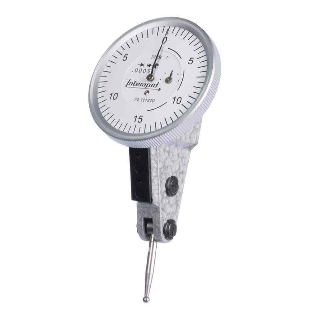 INTERAPID 74.111371 Horizontal Dial Test Indicator: 0.06" Range, 0-15-0 Reading