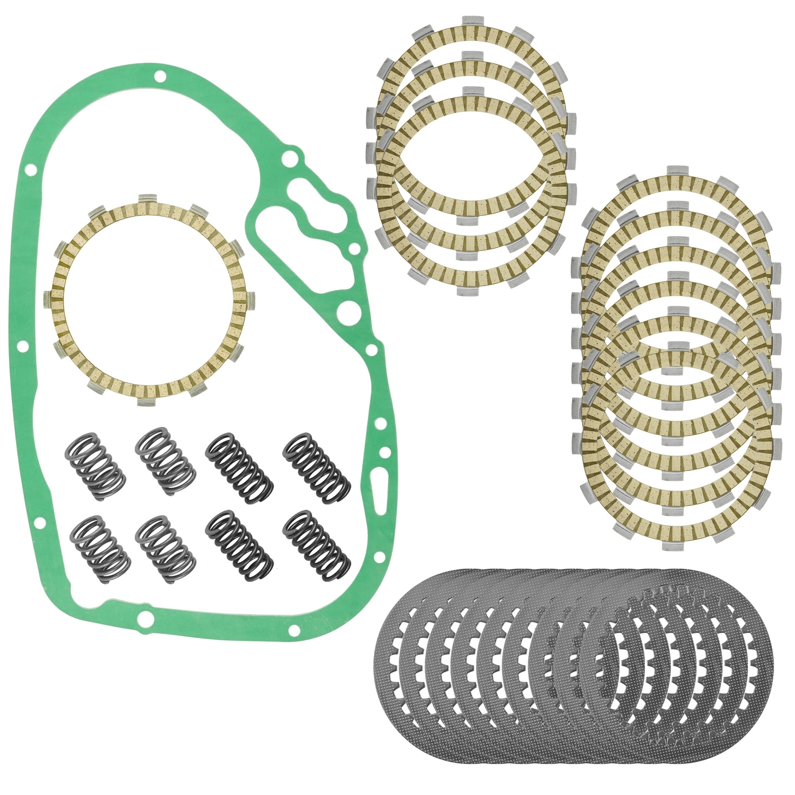 Clutch Friction Plates and Gasket Kit for Suzuki Intruder 1400 VS1400GLP 1987-09