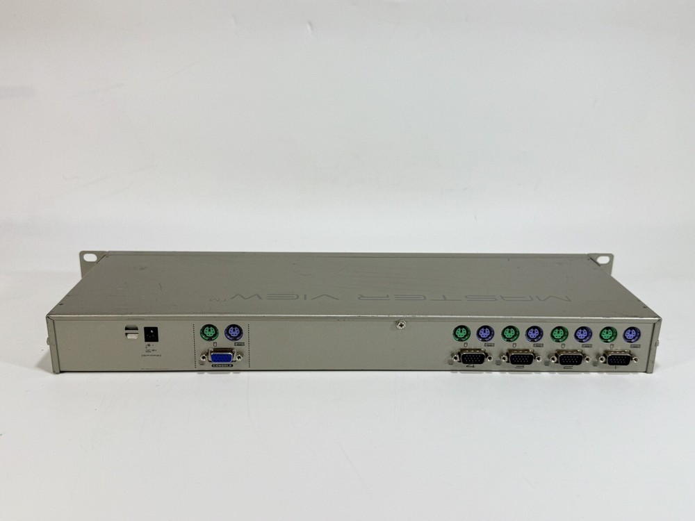 Aten Master View Plus ~ 4-Port PS/2 VGA KVM Switch ~ CS-9134 ~ WORKING