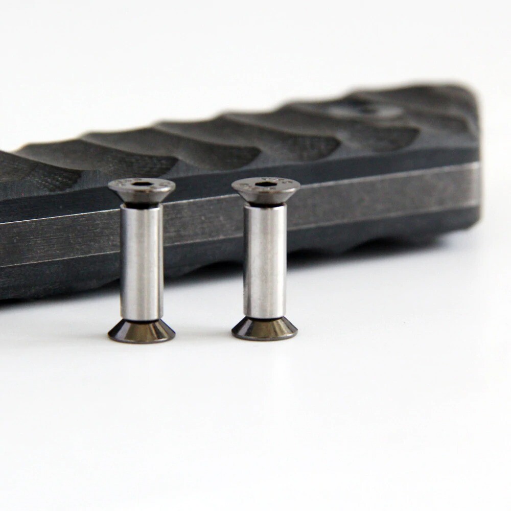 10pcs Knife Handle Bolt Rivets Screw Fastener Nut DIY Material