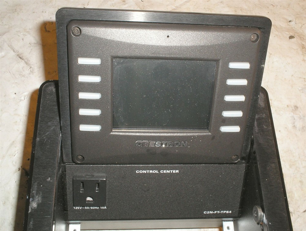 Crestron C2N-FT-TPS4-B FlipTop Touch Screen Control Center