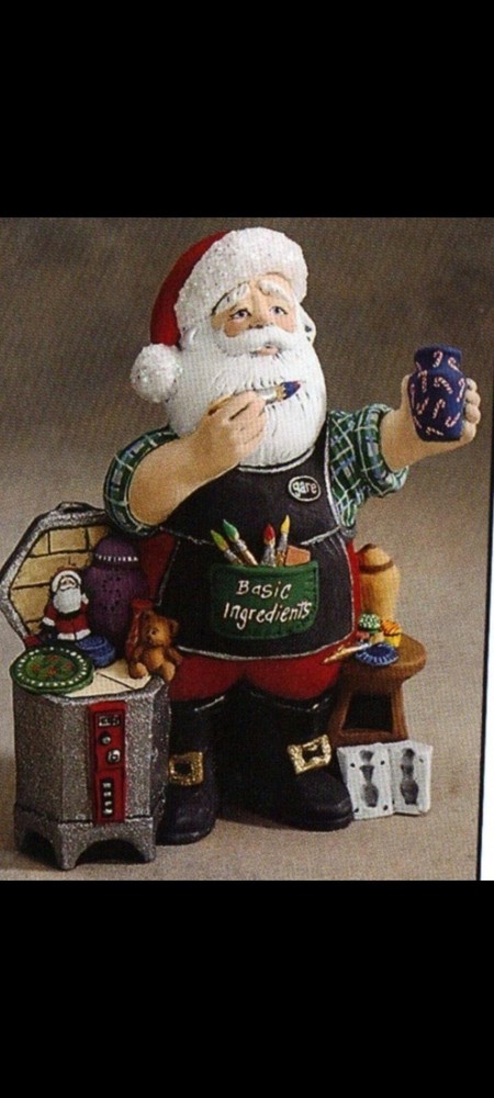 Ceramic Bisque ~~Ready to Paint~ Gare~ Ceramic Santa