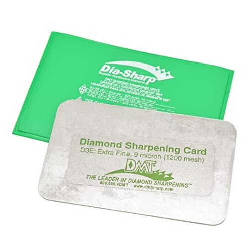 DMT Dia-Sharp Diamond Sharpening Stone Credit Card Size Kit 3pc