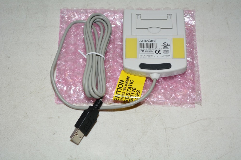 Box With 50x ActivCard USB Reader v2.0