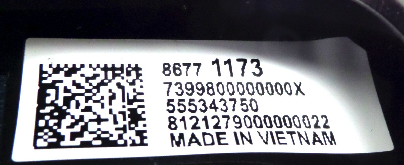 86771173 New Video Display Cover Rear Seat 2021 Escalade Suburban Tahoe Yukon