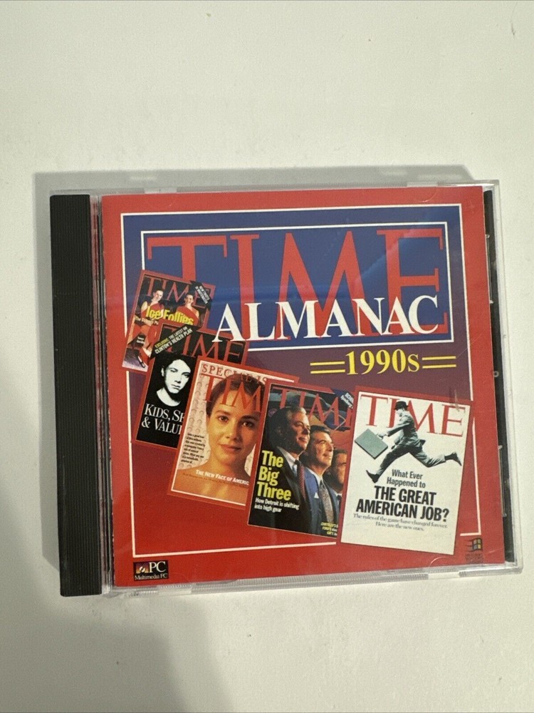 Time Almanac 1990s For Windows CD-ROM