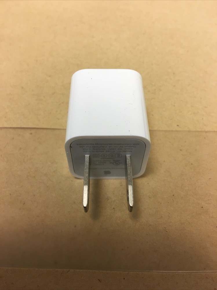 Genuine Apple Lightning 5-Watt Power Adapter