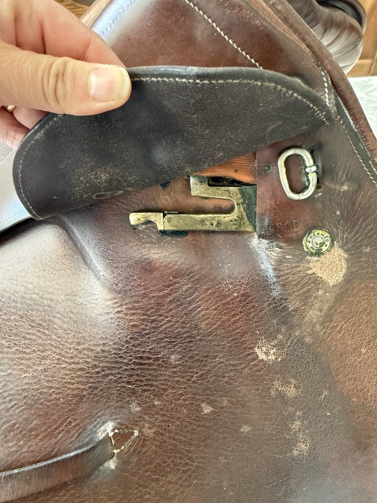 HERMES PARIS HORSE SADDLE 17”