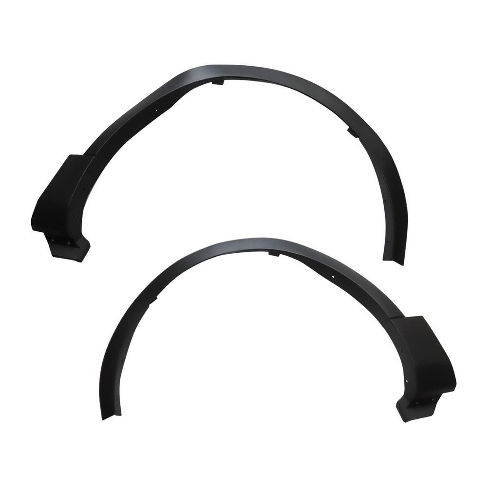 Pair Front Fender Flares Compatible for 2011-2015 Ford Explorer
