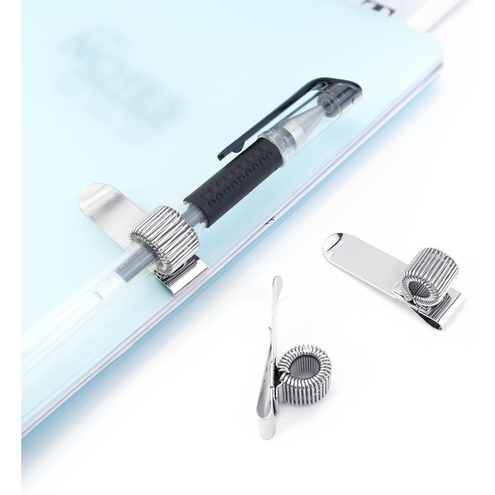 Adjustable Metal Clip Single Spring Loop for Notebook Clipboard 3