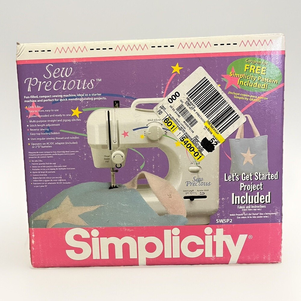 Simplicity Sew Precious Model SWSP2 Sewing Machine - MISSING TAKEUP LEVER