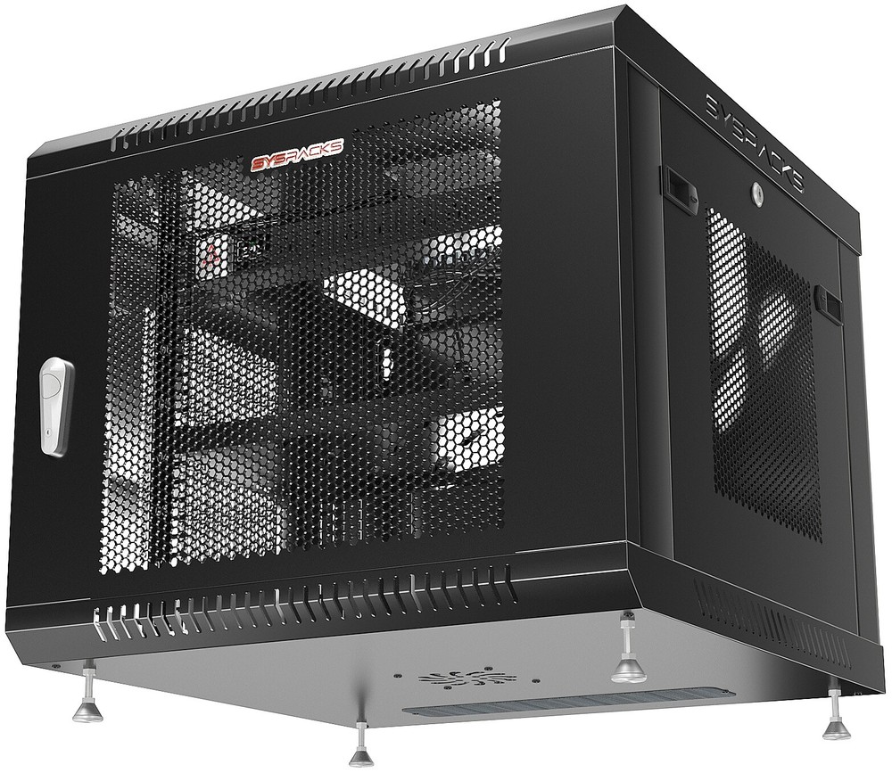 9U Sysracks Wall Mount IT Data Network Server Rack Cabinet Enclosure 24" Depth