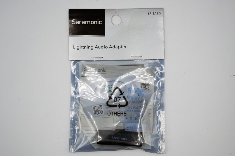 Saramonic SR-EA2D Lightning Audio Adapter