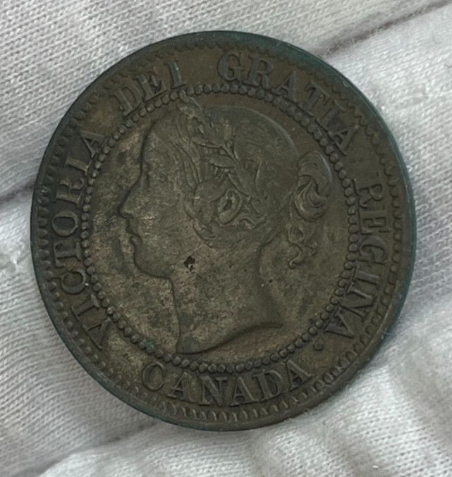 1859 Canada Large Cent Coin