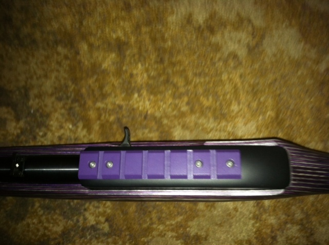 Ruger American Rimfire rifle scope base