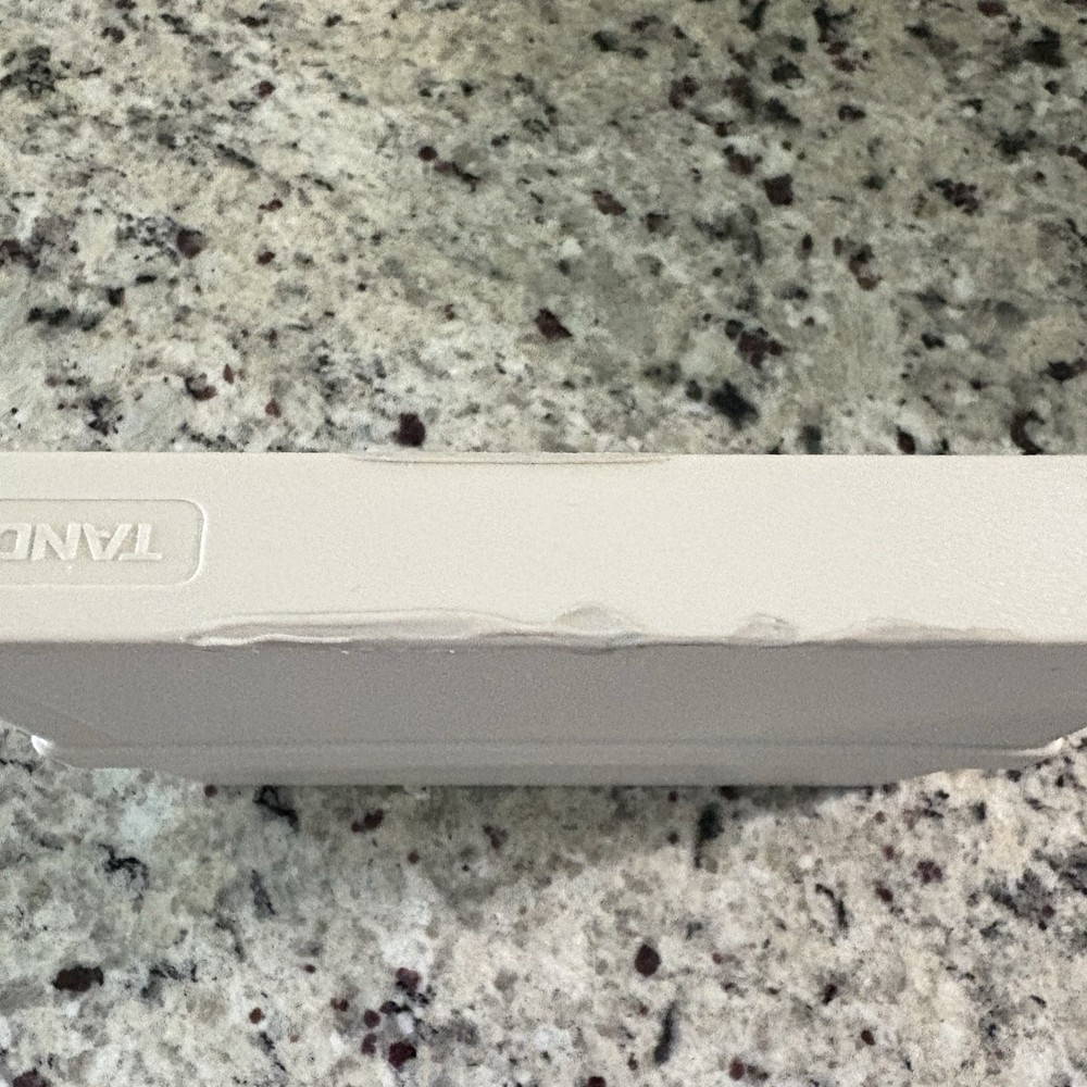 Tandy Plastic Floppy Disk Case Preowned With Slight Melt Mark