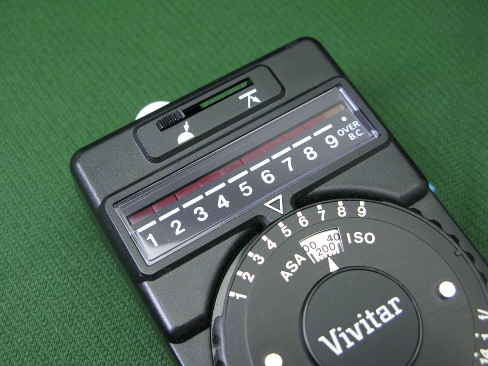 Vivitar Electronic Flash Computer Flash Meter Black Read Description