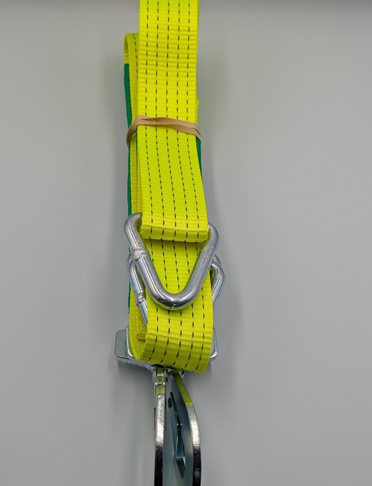 HI VIS Winching Assistance Straps Webbing Winch Brother - Even Pull System