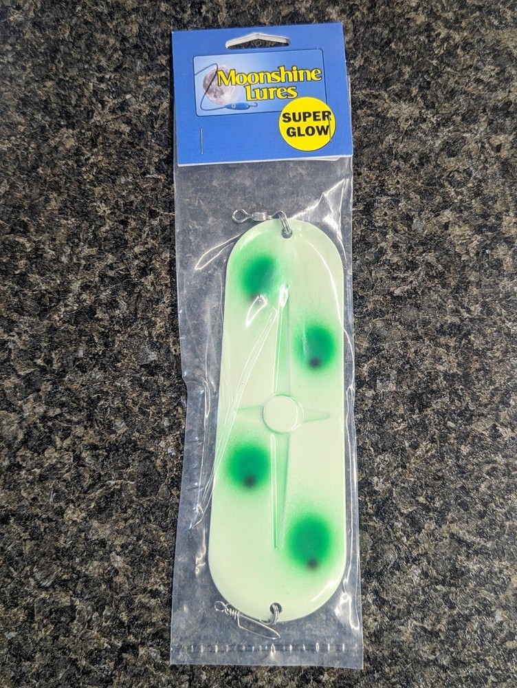 Moonshine Lures Dodger Size 2 - Bad Toad - 6 3/4" Salmon Flasher