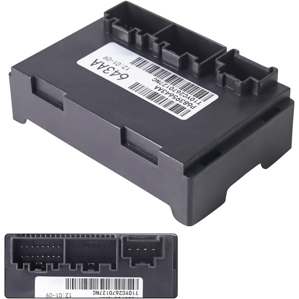 Black Transfer Case Control Module For Dodge Durango Jeep Grand Cherokee 2011-13