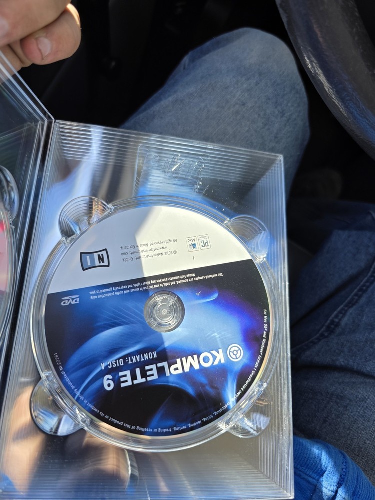 Native instruments Komplete 9 12 DVDs Serial Used?