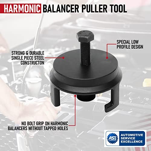 Harmonic Balancer Puller Crank Pulley Puller - Compatible with Chrysler, Jeep,