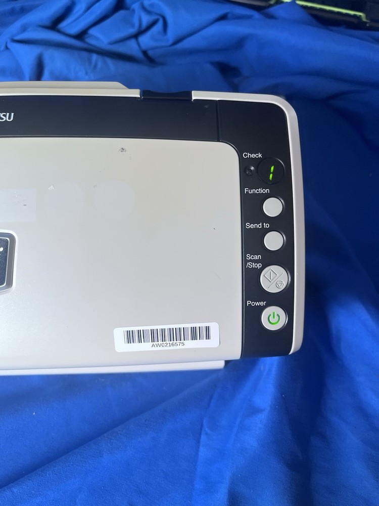 Fujitsu fi-6130 Desktop Pass Through Duplex Document Scanner For 4K pg count