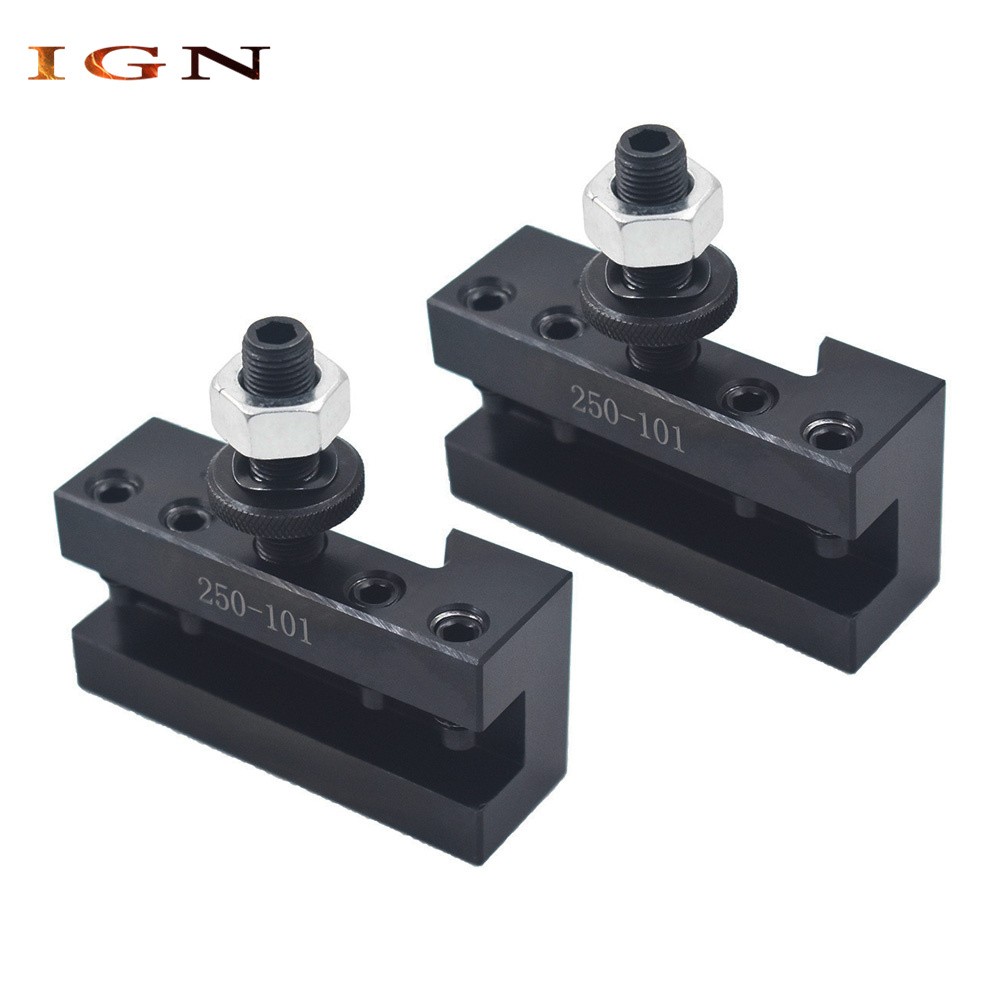 2PCS AXA #1 250-101 Quick Change Tool Post Turning & Facing Holder New
